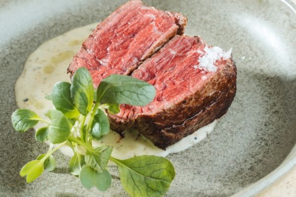 Bélszín Steak, Krémes Kampot Borsmártással